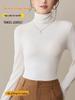 2025 Women's High Neck Lyocell Turtleneck Base Layer - Autumn/Winter Warm Solid Color Top