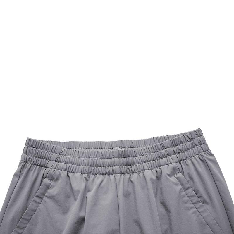 Li-Ning Solid Color Simple Fashion Quick-Dry Breathable Comfortable Straight-Leg Sports Pants Men bottoms AYKU589-3