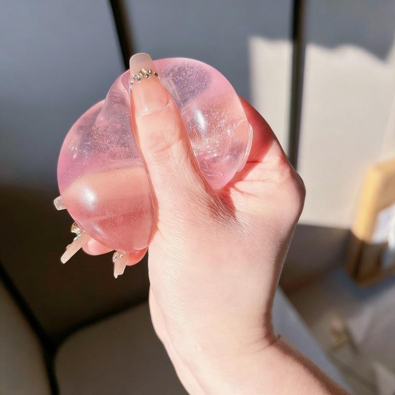 Blauer Maltose Fidget Squishy Transparente Squishy Stressball Fidget Spielzeug Plüsch Rosa Maltose Langsam Rückfederndes Dekompressionsspielzeug