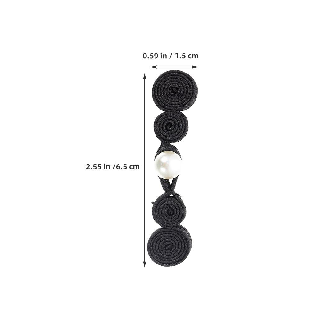 Chinese Knot Buttons Traditional Frog Closures For Diy Sewing Polyester Hook Eye Fasteners Hanfu Clasp Costume Buckle