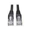 Cordon De Raccordement Cat6 Gigabit Snagless Molded Patch Cable RJ45 M-M Noir 7' - Tripp Lite