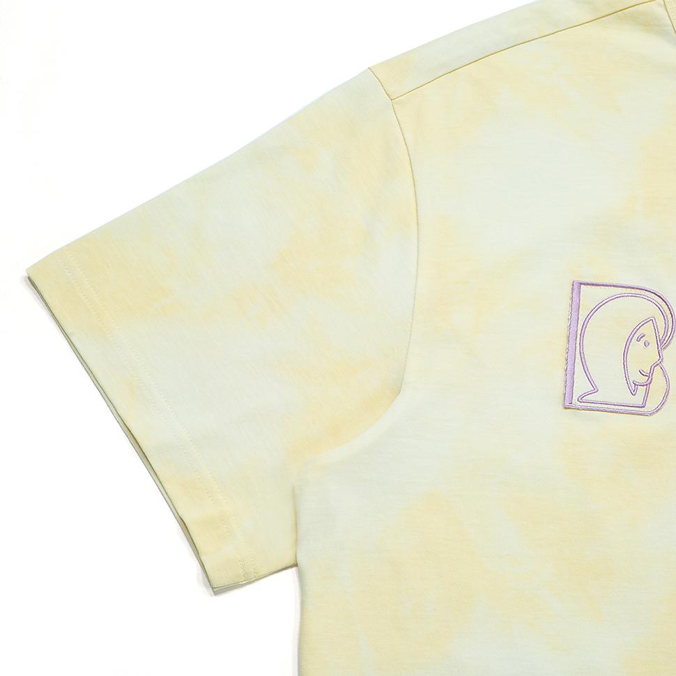 Brian Berry Poppy Dyeing Tee_Light Yellow