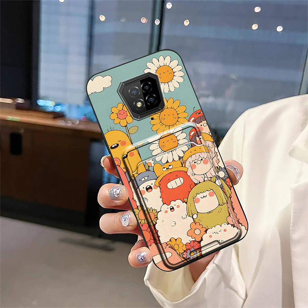 Card sleeve Cute Phone Case For Ulefone Armor8/8 Pro protective Waterproof Card bag Anti-dust Shockproof Fashion Design