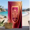Asciugamano da Spiaggia Stampa Calcio Spagna Asciugatura Rapida Super Assorbente Morbido Asciugamano da Bagno per Nuoto Spiaggia Viaggio Souvenir Regalo