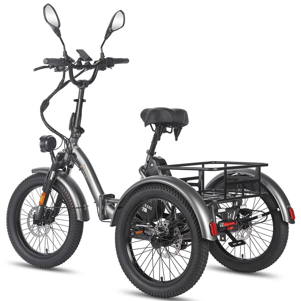 Elektrisches Lastenrad Fafrees F20 Mate 20" 500W Motor Straßenzulassung für Elektrofahrrad 48V 21AH 7 Gänge Max. Zuladung 180kg
