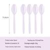 New Taro Purple Tableware Set: Solid Color Paper Plates, Cups, Napkins, Tablecloth - Disposable Party Supplies