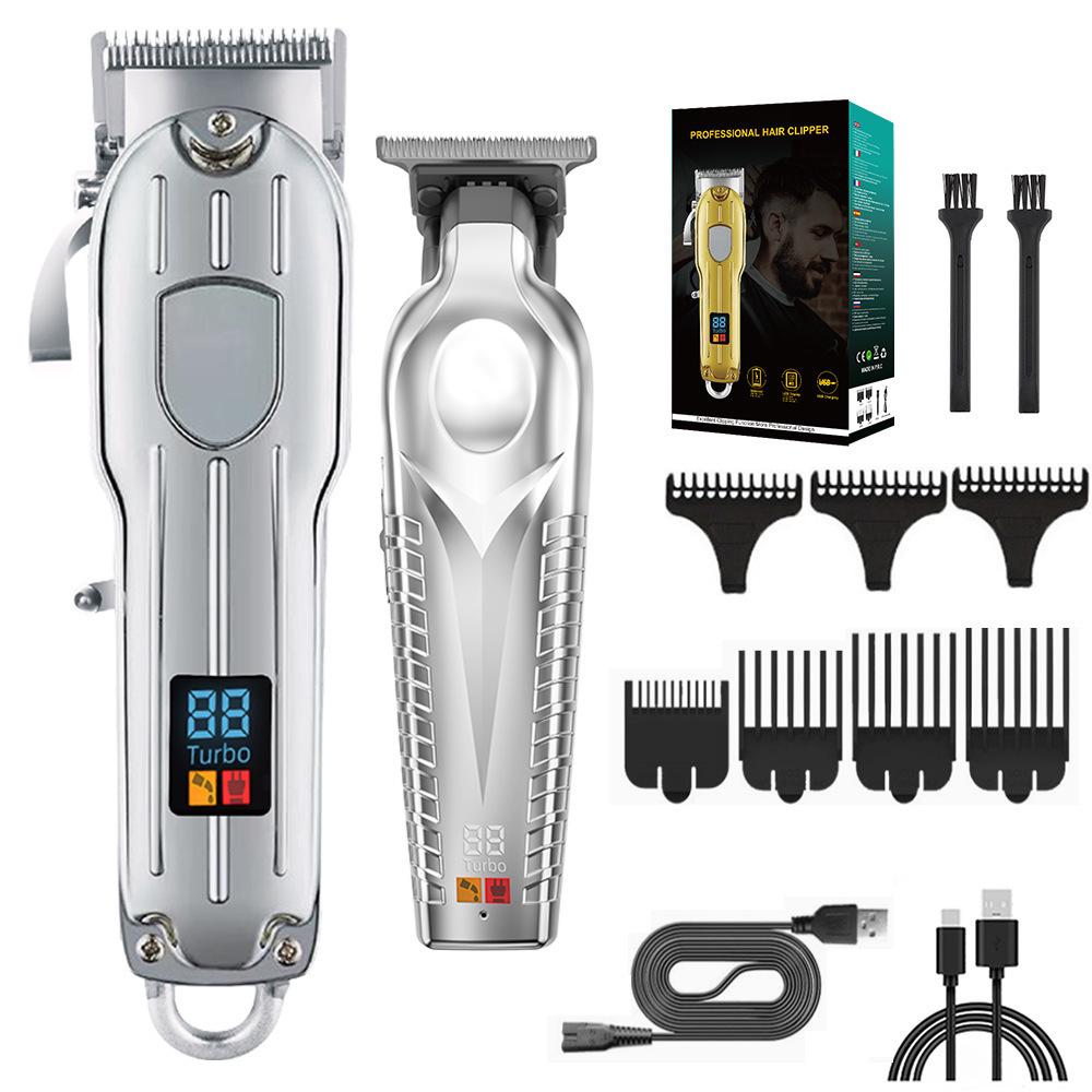 Electric Hair Clipper & Trimmer with Engraving Capability for Bald Heads