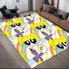 The Powerpuff Girls Bubbles Anti-slip Floor Mat, Rectangular Carpet for Living Room, Game Room and Bedroom