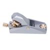 Low Angle Block Plane 33 Degree Woodworking Hand Planer for Miniature Model Leather Making Silver