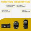 Left Right Window Control Mirror Door Lock Switch For Chevrolet GMC 2007-2013 EK
