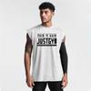 Muscleguys New Brand Gym Sports Summer Quickly-dry Bodybuilding Fitness Printed O-neck Oversized Sleeveless Shirt