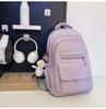 Schoolbag Junior High School Student High Value Schoolbag Japanese Large Capacity Lightweight Simple Backpack Short Trip Schoolbag