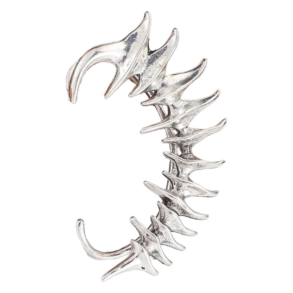 Gothic Centipede Cartilage Earring Unique Spinal Design Cartilage Earring Jewelry In Alloy for Conch Snug Piercing