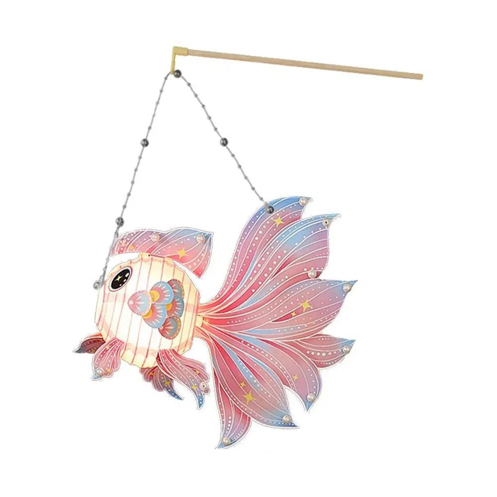 

Бумажный фонарь-дракон для танца, набор материалов для изготовления фонаря своими руками, фонарь для фестиваля середины осени, декор Style A