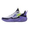 Li Ning Kids Wind Shadow 2.0 V2 Comfortable Lightweight Durable Breathable Low Top Basketball Shoes Men Sneaker White Blue YKBV032-9