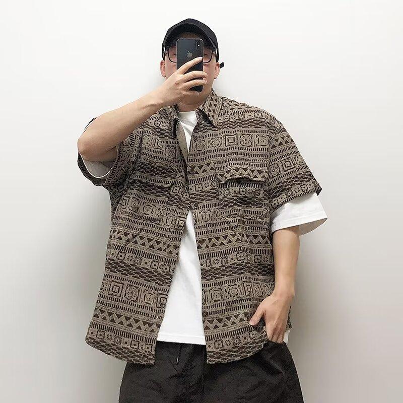 Nuova T-shirt a Maniche Corte da Uomo per l'Estate, Tendenza Stile Coreano, Semplice Top a Mezza Manica, T-shirt di Marca Casual e Ampia Stile Hong Kong
