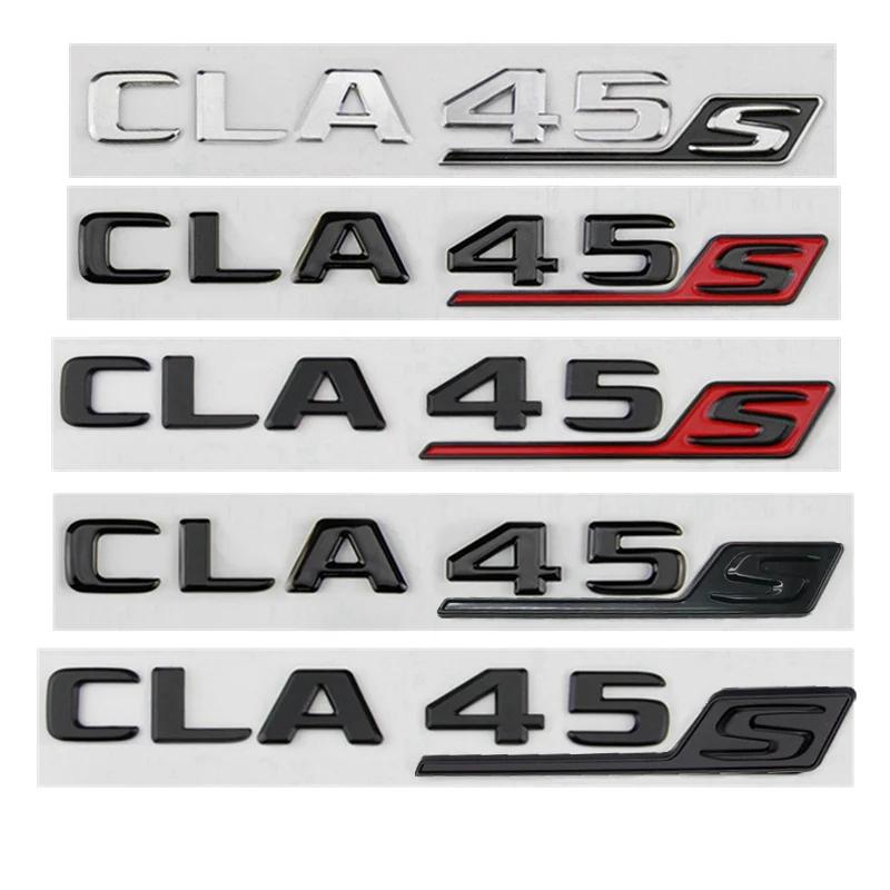 CLA 45S Trunk Emblem Badge Stikcer Letters for Mercedes Benz W117 X117 C117 CLA45 S CLA45S AMG RZ1