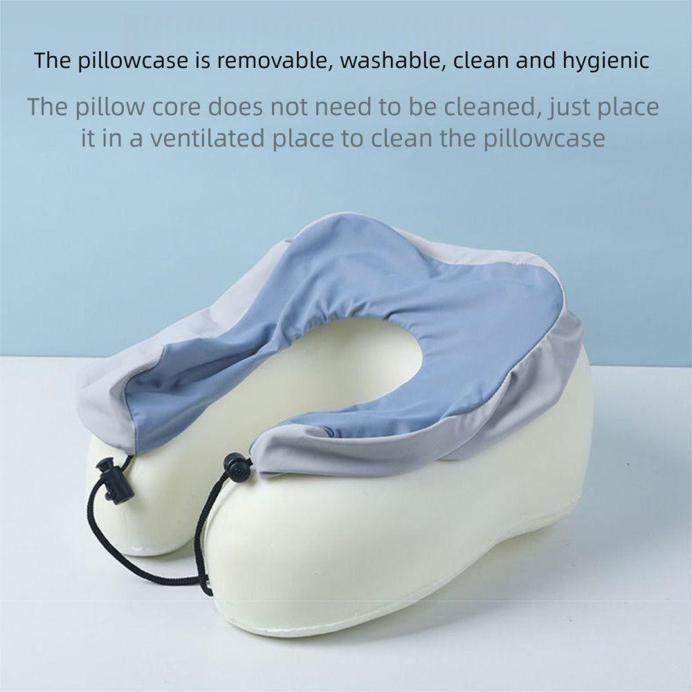 Storage Bags Neck Support Cushion Foam Napping Neck Pad Soft U-shaped Travel Pillows  Summer