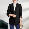 Autumn New Double-sided Wool Short Small Suit Coat Slim-fitting High-end Small Woolen Coat Women