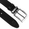Wide Leather Belt PTN LTP-TEX-95-9579 Black