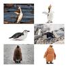 TOYMANY 12PCS Penguin Figure Antarctic Animal Figure Set Antarctic Circle Realistic Animal Model Popular Animal Toy Birthday Gift Decoration
