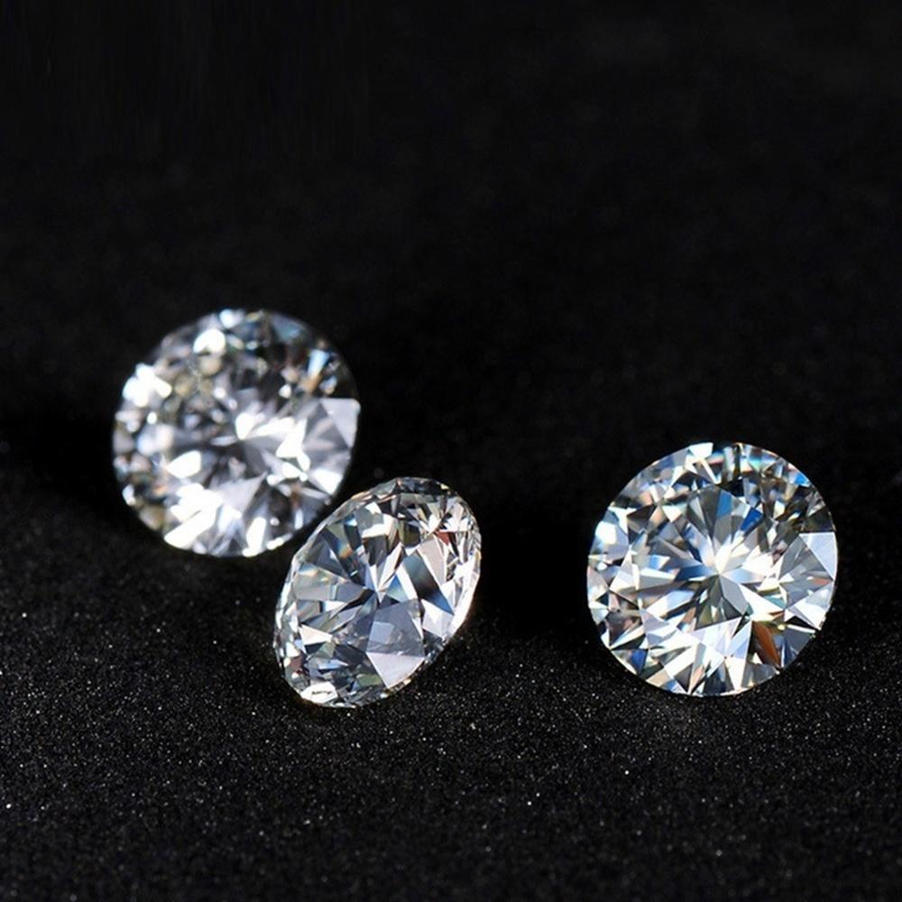 Moissanite Round Brilliant Cut Diamond Bulk Jewelry