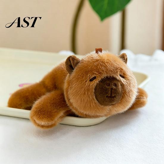 Cute Refrigerator Magnet Plush Animal Magnets, Soft Stuffed Fridge Magnet, Adorable Duck Funny Lying Cat Dolphin Raccoon Decor, Magnetic Toy for Metal