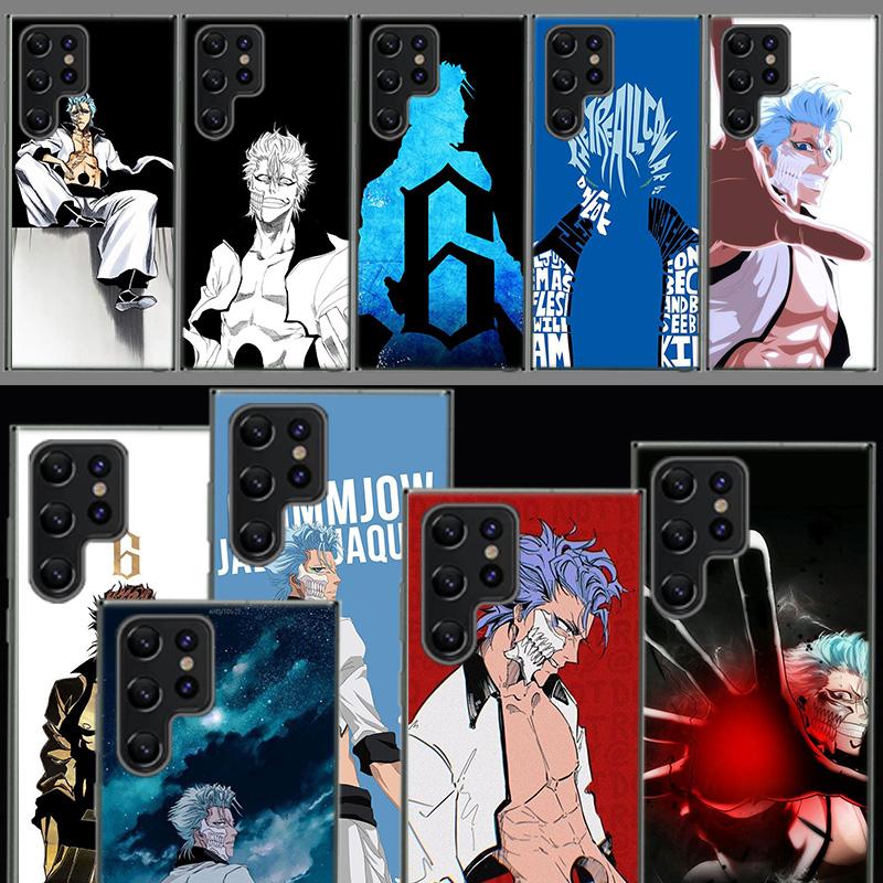 Grimmjow Jaegerjaquez Capa Phone Case For Samsung S26 Ultra S25 Edge Galaxy S23 S21 S20 S24 FE S22 S10 Plus Cover Clear TPU Shel