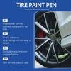 Pack Of 4 Waterproof Tire Labeling Marker Pens Stamps High Capacity Long Lasting Tire Paint For Car Motorcycle Bike Tire