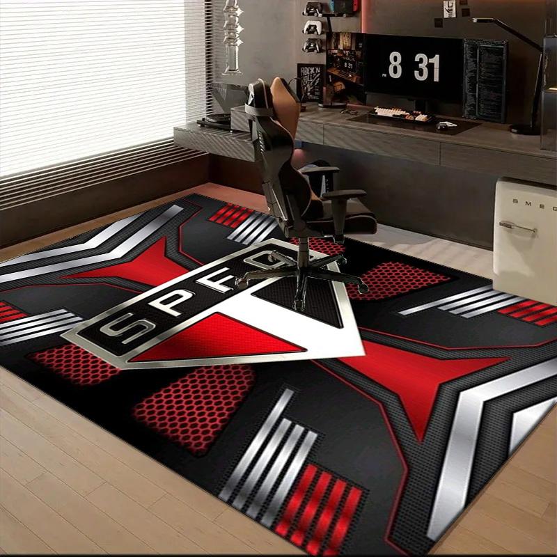 Pau-lo Fc Emblem Printed Office Carpet Chair Cushion Entryway Rug, Rugs for Living Room, Bedroom Christmas gifts