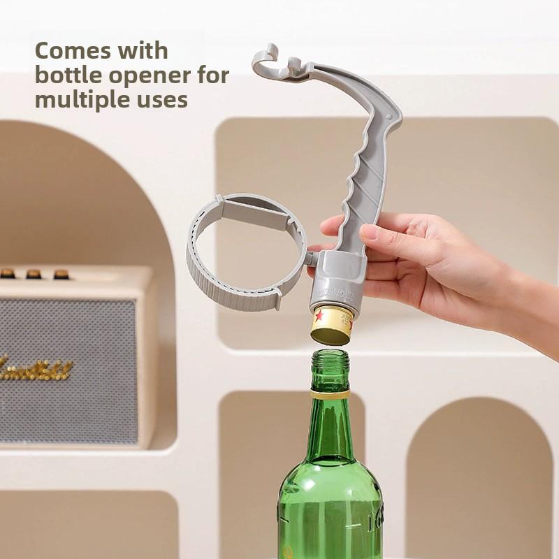 1PCS Portable Beer Bottle Carrier Folding Drinks Holder With Handle Bar Beverage Display Reusable Wine Cup Container