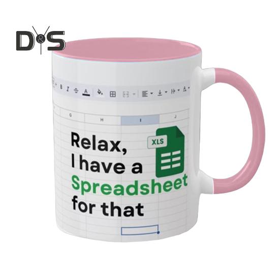 

Кружка Excel Fun Cooking Passion Coffee Cup Printed on the Both Sides Drinking Mug Retirement Coffee Mug Gift розовый