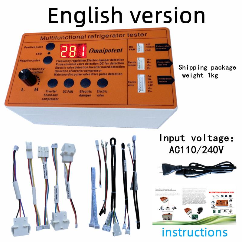 Refrigerator Inverter Board, Compressor, Solenoid Valve, Fan, Air Door, Electric Valve Inspection and Testing Tool for Faults multifunctional