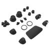 Replacement Buttons L2 R2 Full Buttons Set Replacement Button Repair Kit for PS5 ControllerBlack