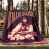 1 pezzo Billie Eilish Coperta Morbida da Esterno Ultra Morbida, Calda, Versatile e Facile da Curare per Campeggio, e