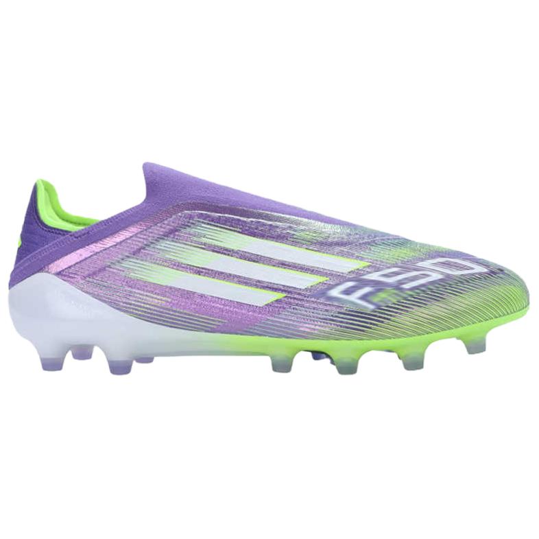 Adidas F50 Elite LL Comfortable Versatile Artificial Turf Non-Slip Durable Football Shoes Unisex Football Shoes Purple JR5364