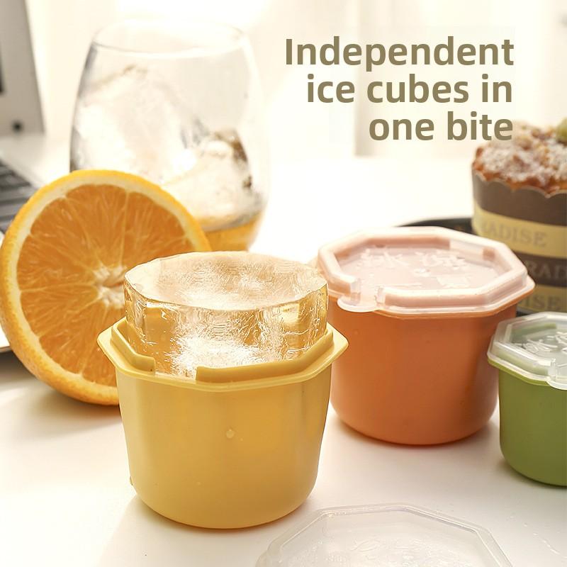 

Creative Press Ice Grid Polygonal Jelly Household Ice Making Mold small зелёный