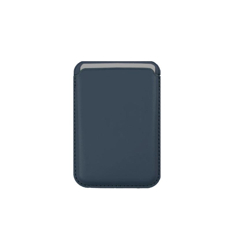 iPhone Magnetic PU Leather Card Holder for iPhone 13, 14 Pro Max, 6, 5, 17, MagSafe Compatible Sleeve