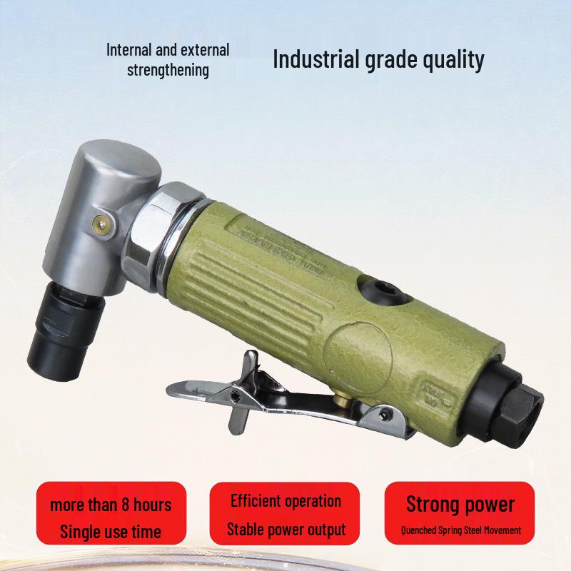 Gaobao 90° Right Angle Pneumatic Die Grinder & Deburring Tool