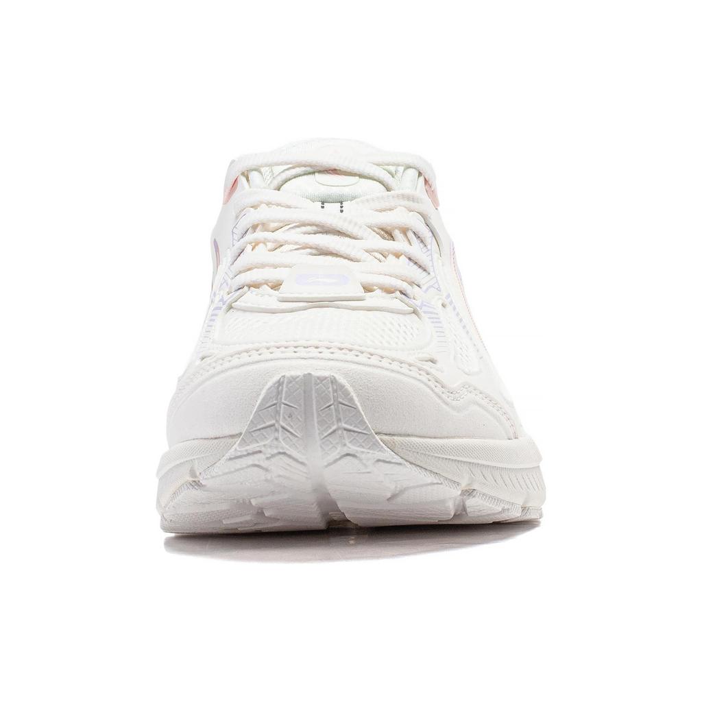New LiNing Feather V2 Cushioning Anti Slip And Wear Resistant Low Top Running Shoes Women's Mist White ARXT022-4