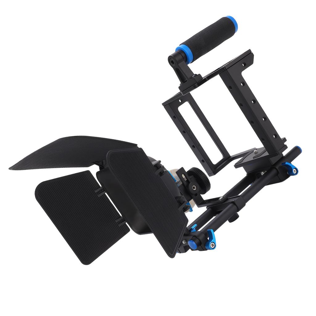 Aluminum DSLR Camera Camcorder Video Cage Rig Kit Film Making System with Follow Focus
