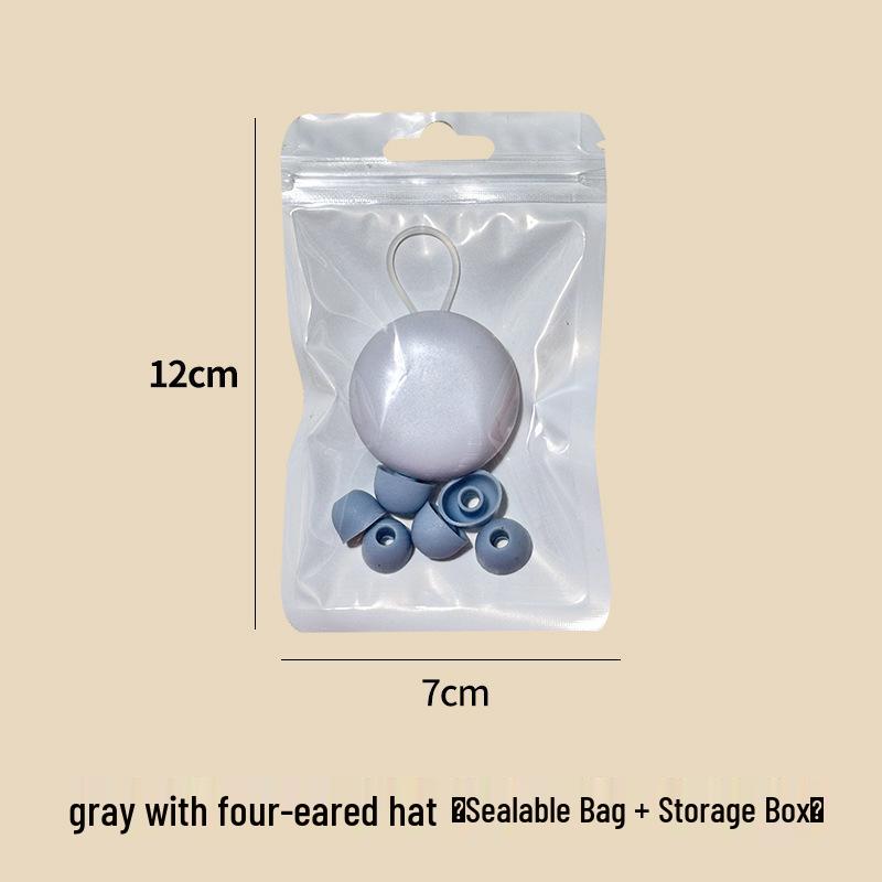Silicone Noise-Reducing Earplugs for Sleeping, Studying, and Travel