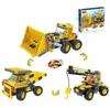 Macyszyn Toys Plastic Construction Vehicle, 166 Parts