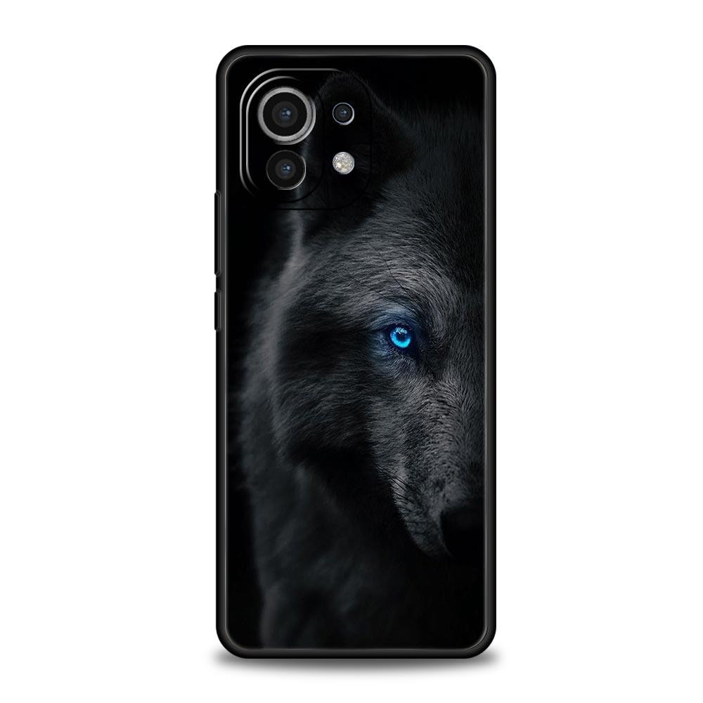 Phone Case For Xiaomi Mi 15 14 13 12 11 Lite 14T 13T 12T 11T Pro Poco X6 X5 M3 X3 Pro F5 F4 Cover The Wolf