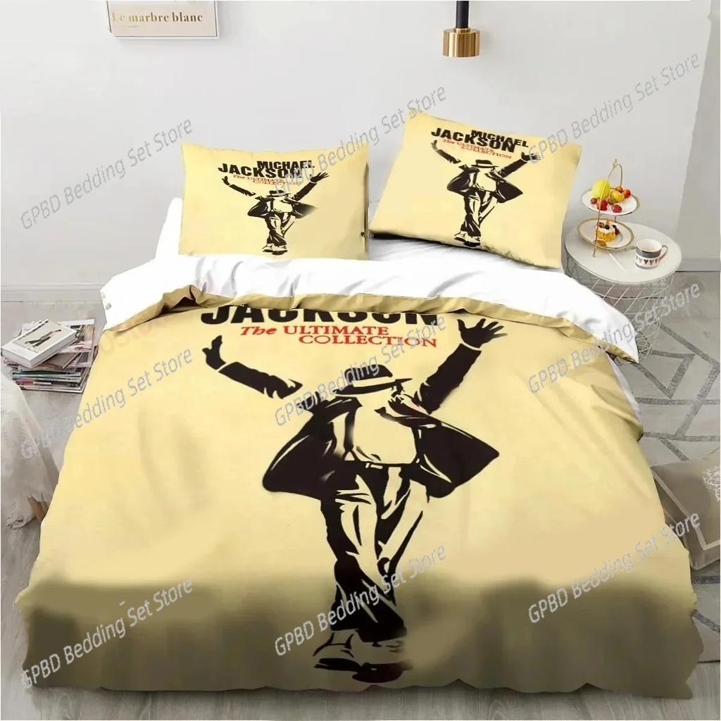 Comforter 3D Printing Michael Jackson Bedding Set Bedroom Soft Modern S Comefortable Kids And