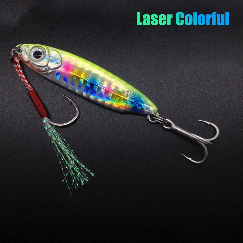 

Жорстка приманка для металевої блешні 7G10G15G18G25G Приманки для риболовлі з солоними водами E-15g