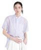 Nano Universe Poncho Design Size F Women's Shirt, 111, Large, Blue, 669-5121311