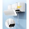 Wandmontierter Klimaanlagen-Ablenkventilator Universal Einstellbarer Winkel Raumklimaanlage Zugluftvermeidung