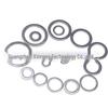360PCS High-Quality Aluminum Gasket Sealing Washer Set - Temperature Resistant Flat Washers
