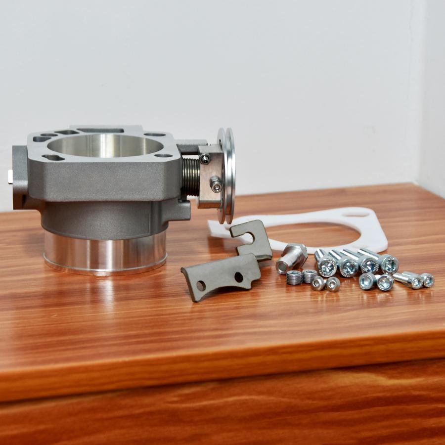 

TUNED Race Proven Race 72mm Throttle Body for K-Series K20 K24 RBC/RRC/PRB/PRC PC-THB05 серебряный
